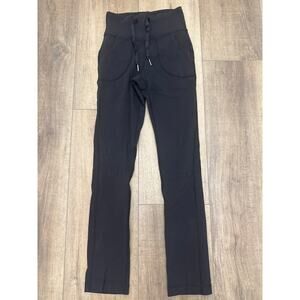 Lululemon Skinny Will Pant Black Size 4 Yoga Pants